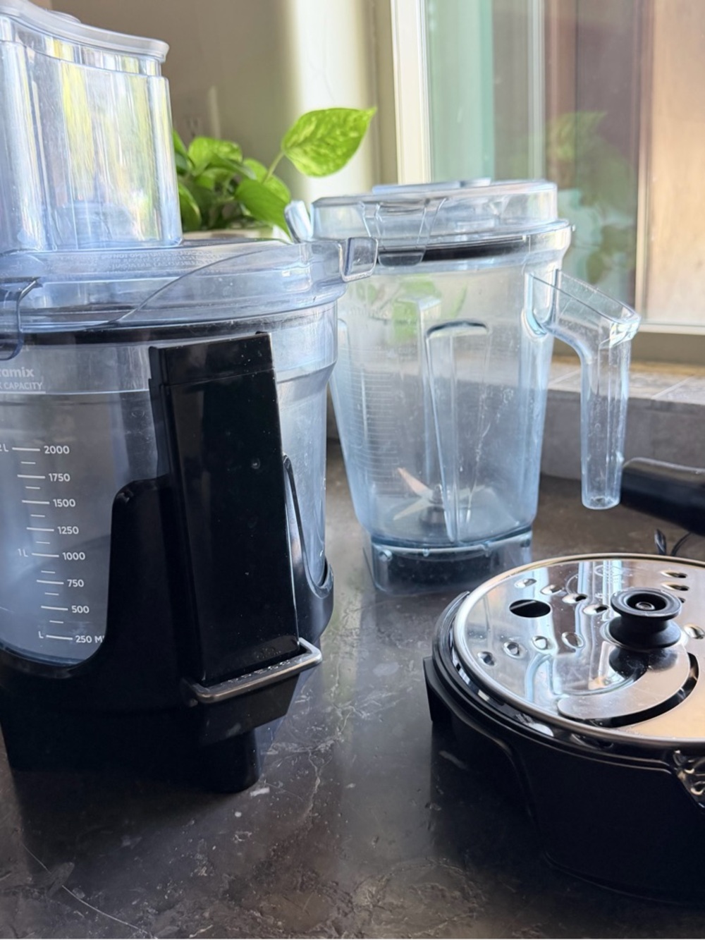 Vitamix Food Processor & Blender Attachments - Clear/Black